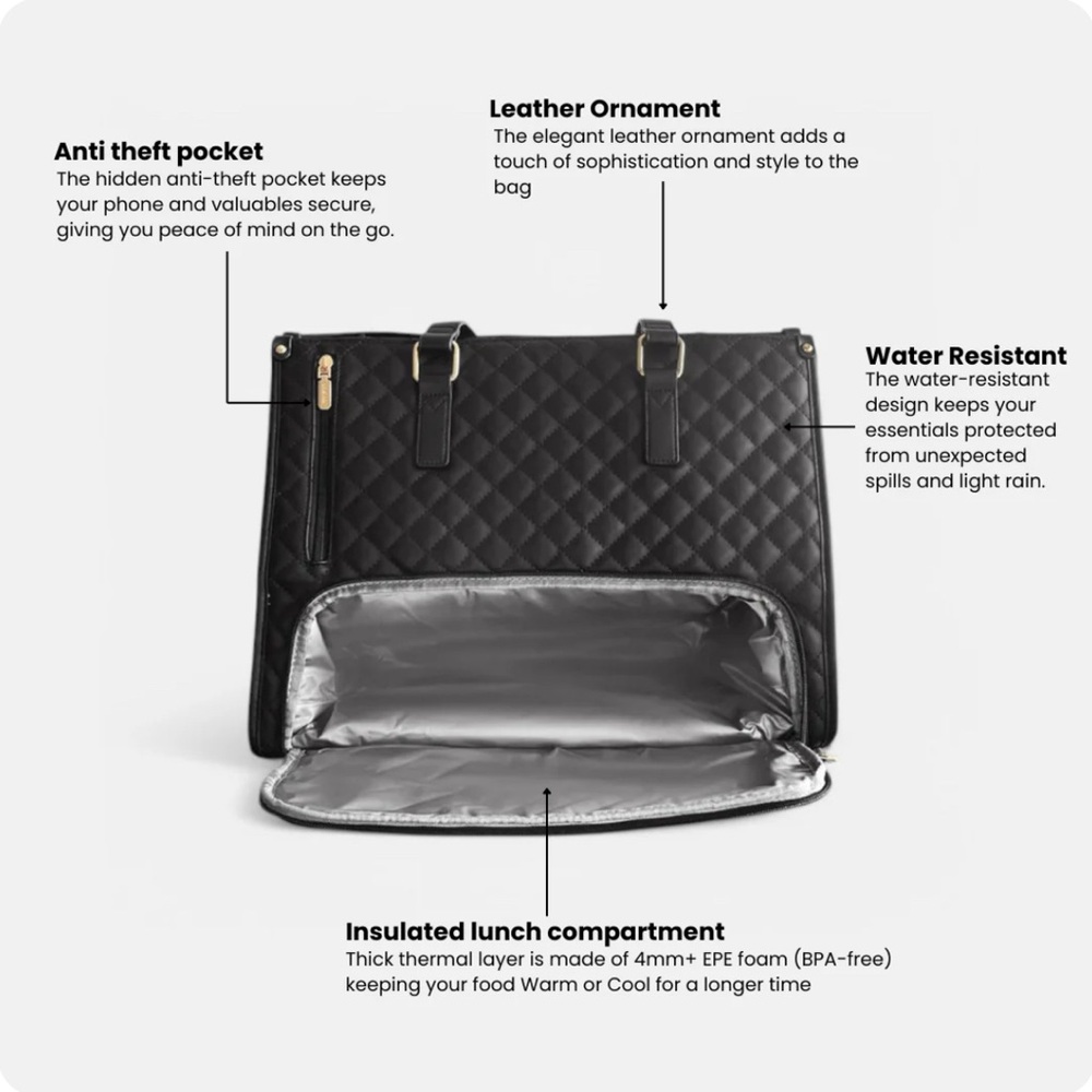 The Classic Lunch Tote - daily bag - Picture 7 of 8